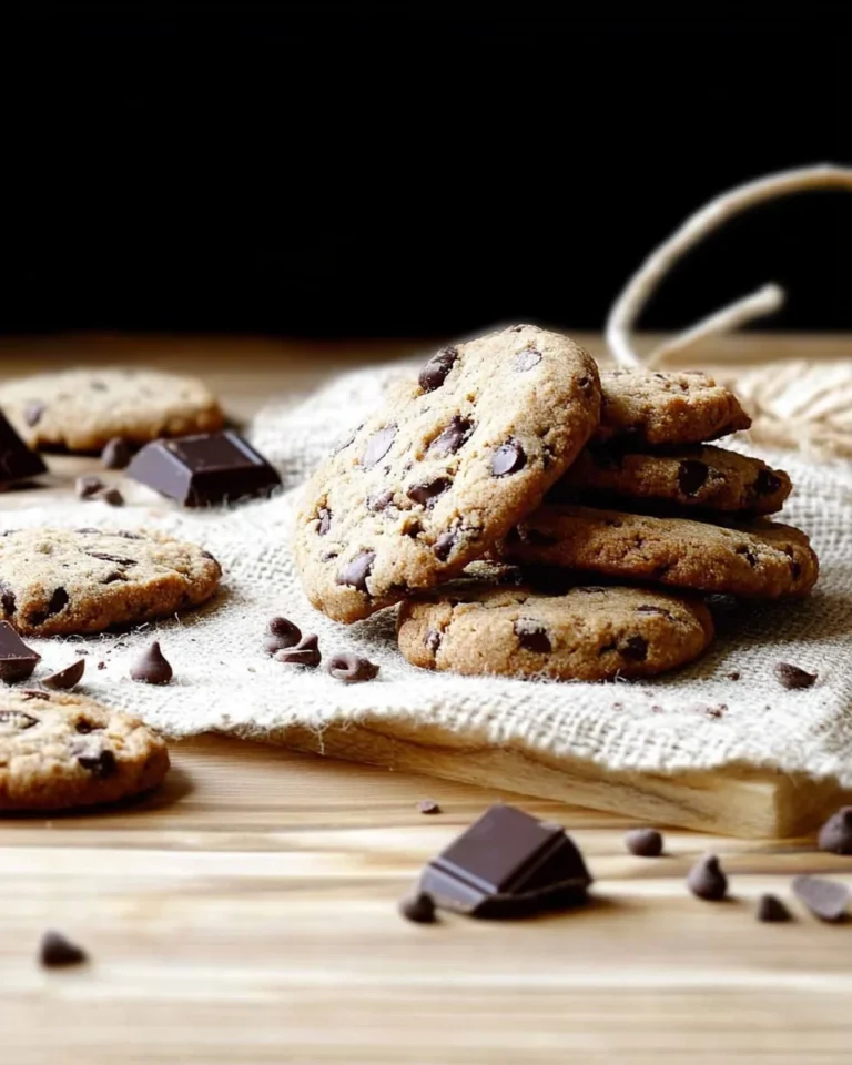 Biscotti alle Mandorle e Cioccolato Fondente