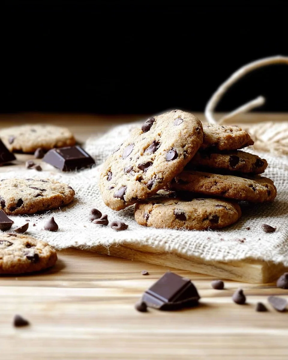 Biscotti alle Mandorle e Cioccolato Fondente