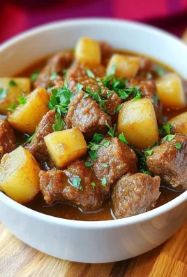 Carne e patate in pentola a pressione