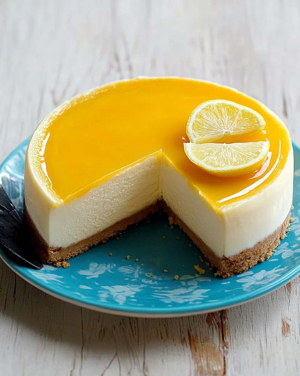 Cheesecake al limone