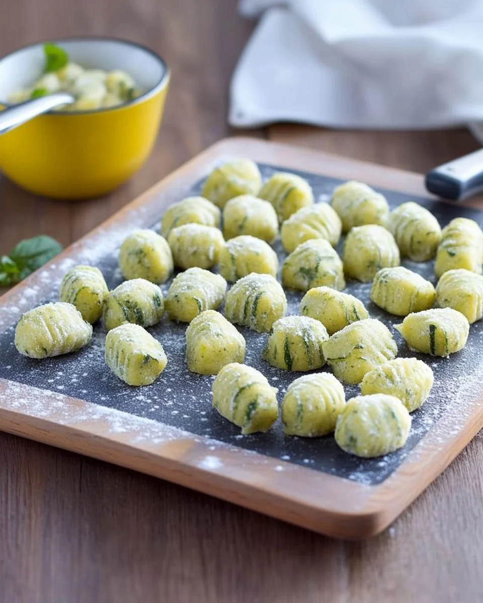 Gnocchi di zucchine
