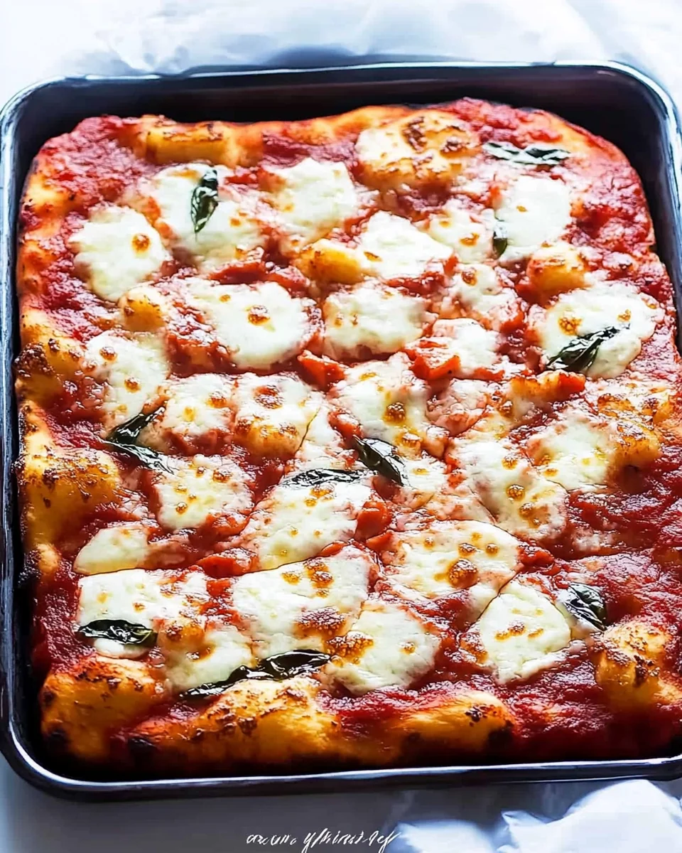 Pizza in teglia buonissima