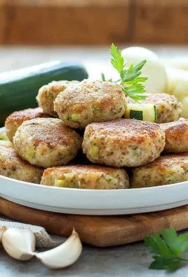 Polpette di zucchine al forno con patate