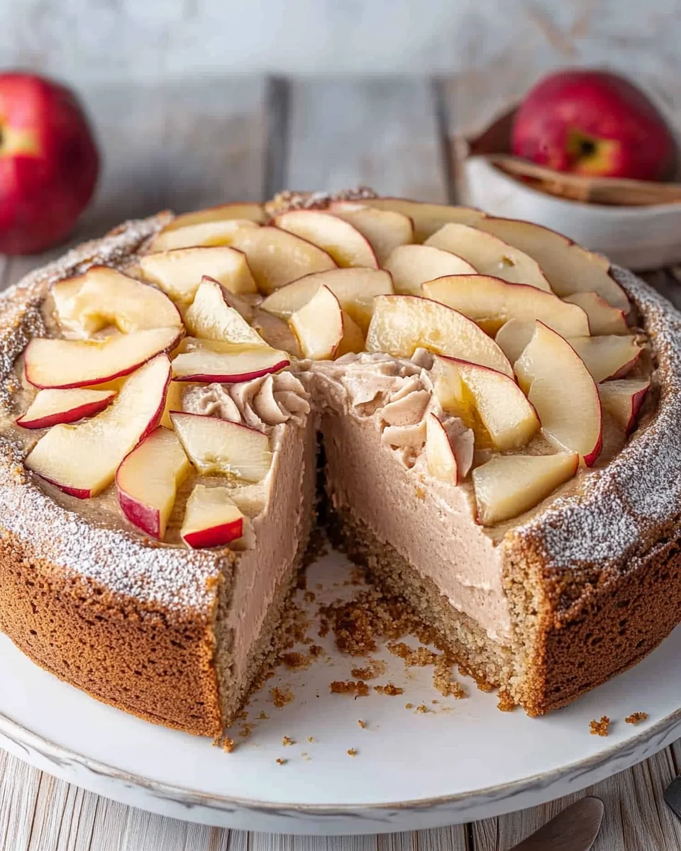 Torta di Mele Dietetica Senza Zucchero