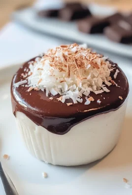 Budino al cocco e cioccolato