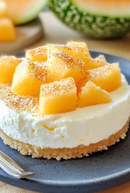 Cheesecake al melone