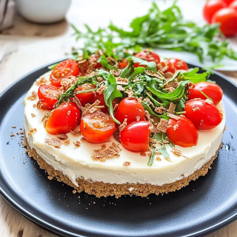 Cheesecake salata