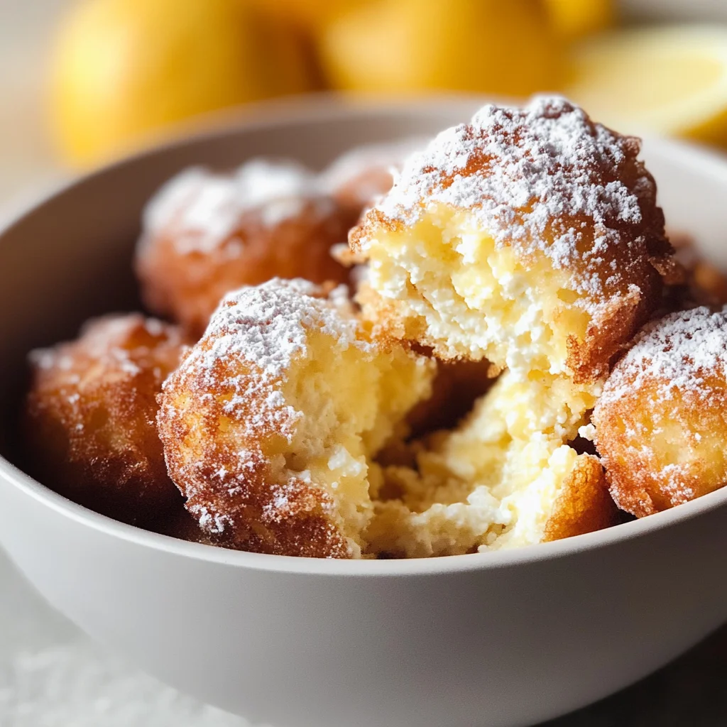 Frittelle di ricotta