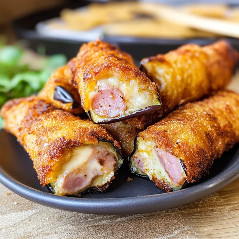 Involtini di melanzane farcite