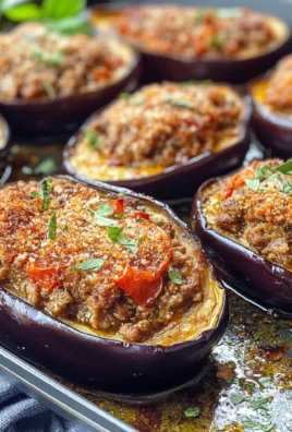 Melanzane ripiene di carne