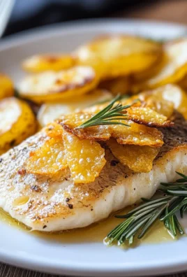 Orata con patate croccanti