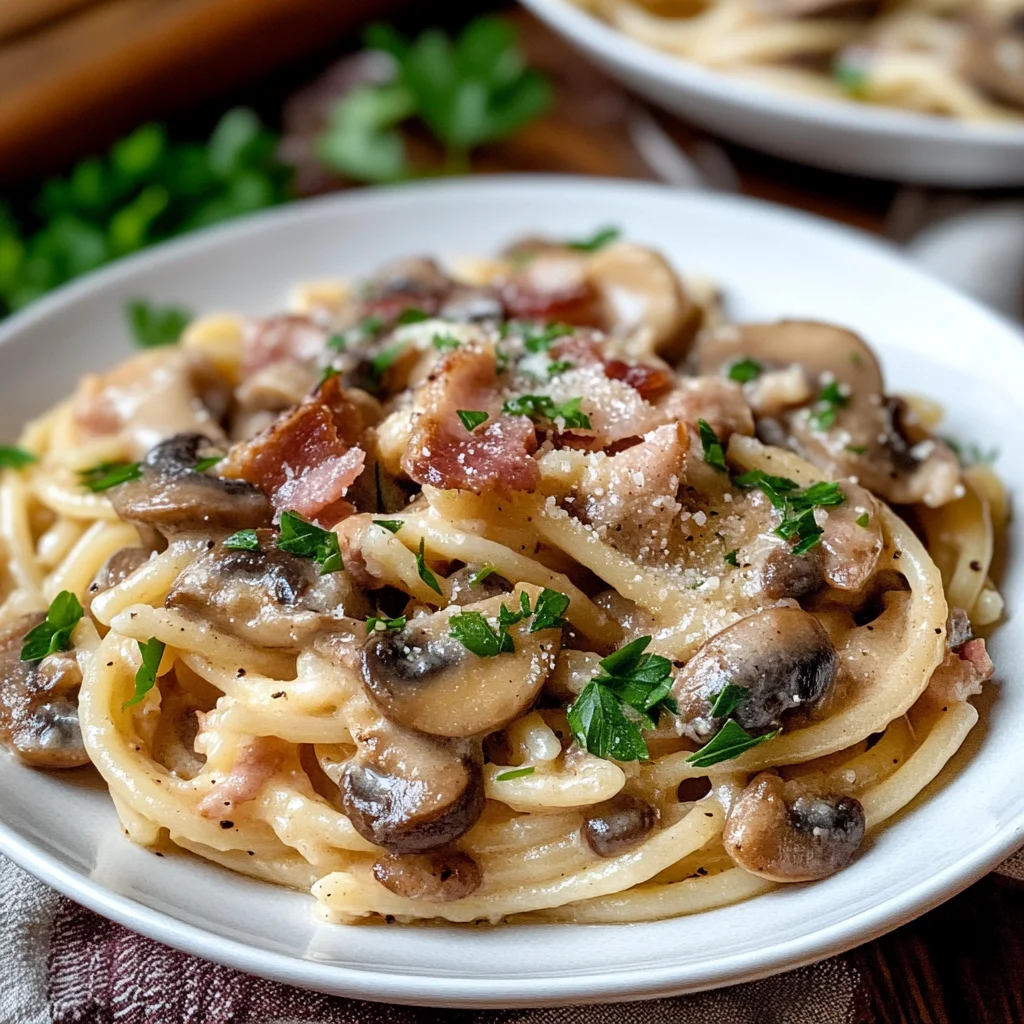 Pasta alla boscaiola