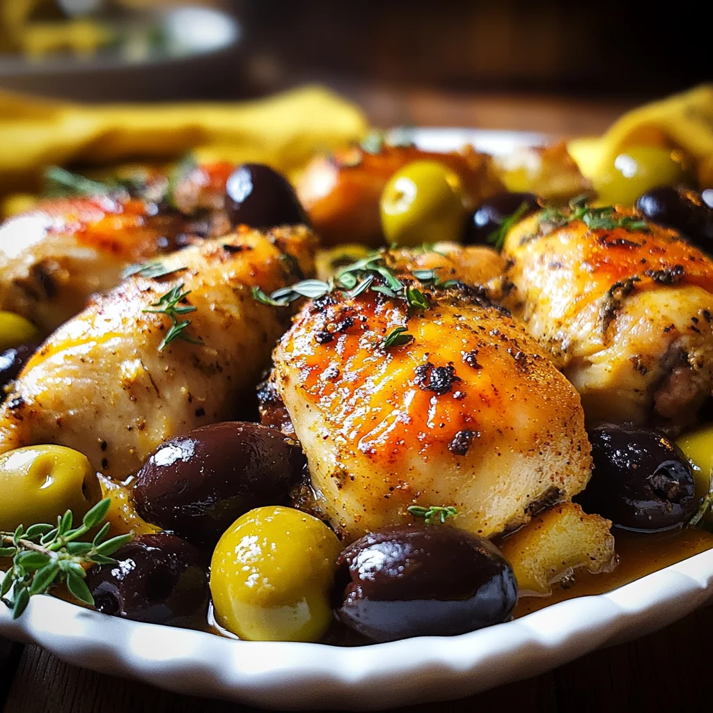 Pollo alle olive