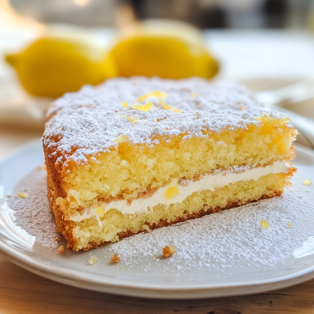 Torta caprese al limone e cioccolato bianco
