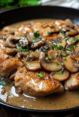 Arista di maiale ai funghi
