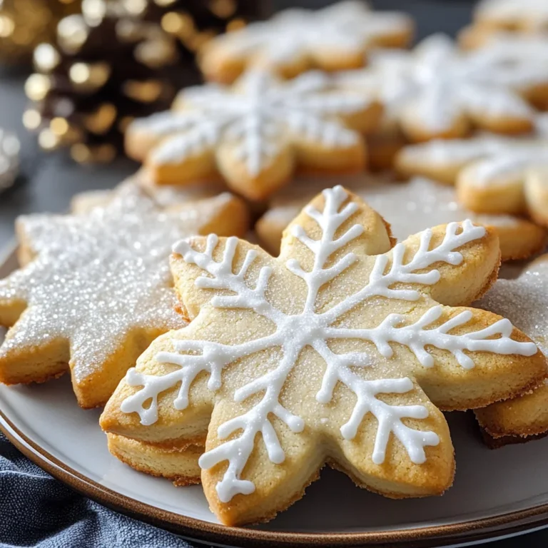 Biscotti fiocco di neve