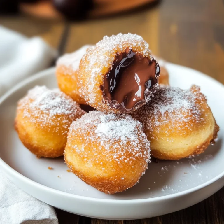 Bomboloni alla Nutella