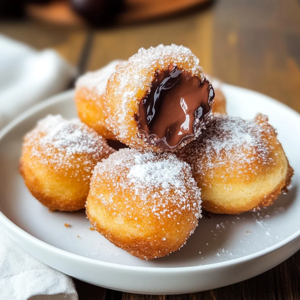 Bomboloni alla Nutella