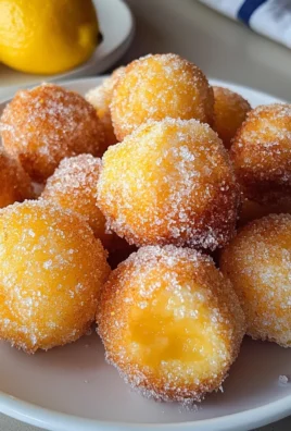 Castagnole al limone