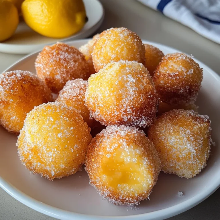 Castagnole al limone