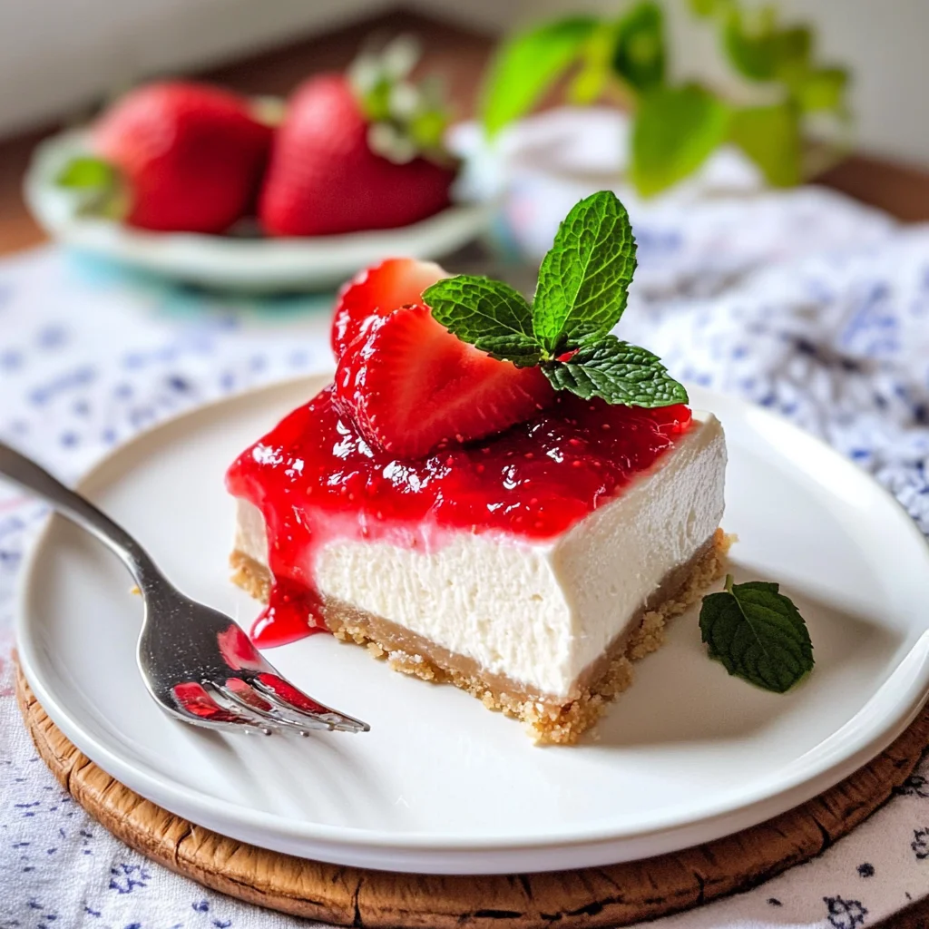 Cheesecake alle fragole