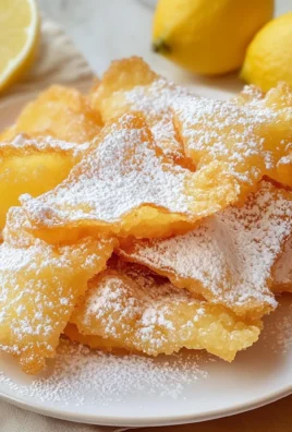 Chiacchiere al limoncello