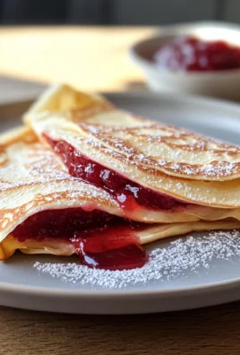 Crepes alla marmellata