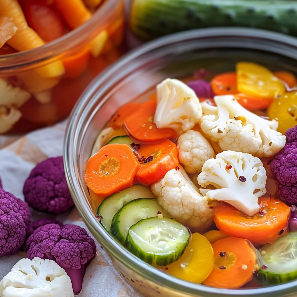 Giardiniera fatta in casa