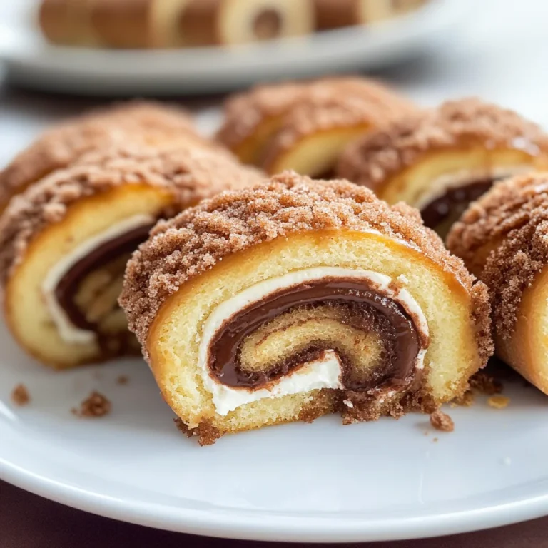 Girelle al tiramisù e Nutella