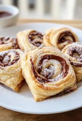Girelle di sfoglia alla nutella