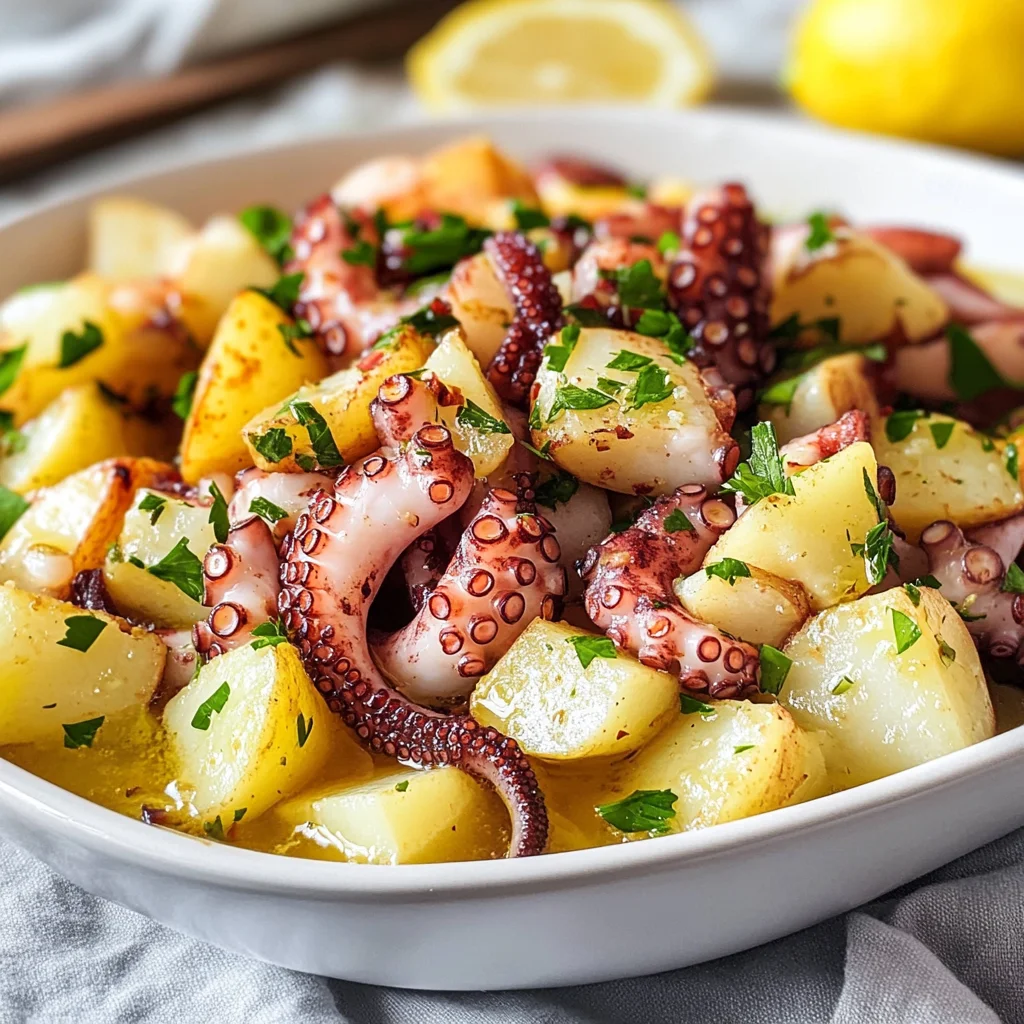 Insalata di polpo e patate