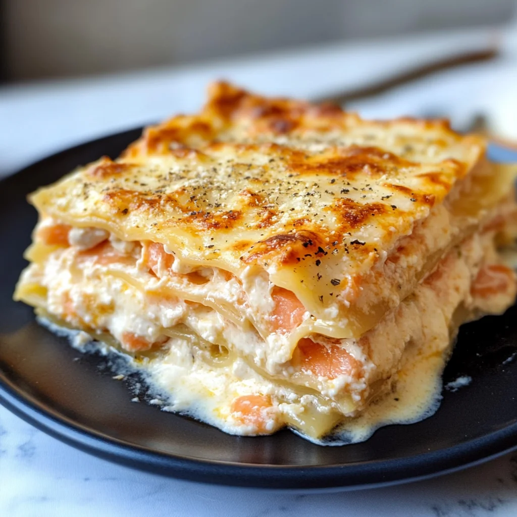 Lasagne al salmone