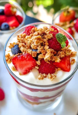 Mousse di yogurt e crumble ai frutti rossi