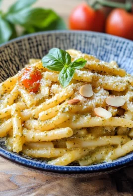 Pasta con pesto alla siciliana