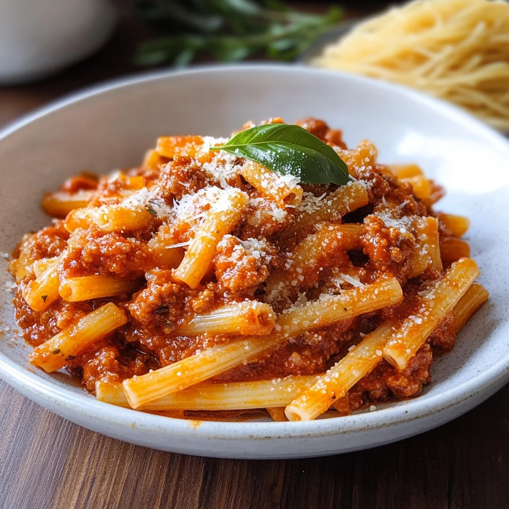 Pasta con ragù alla bolognese