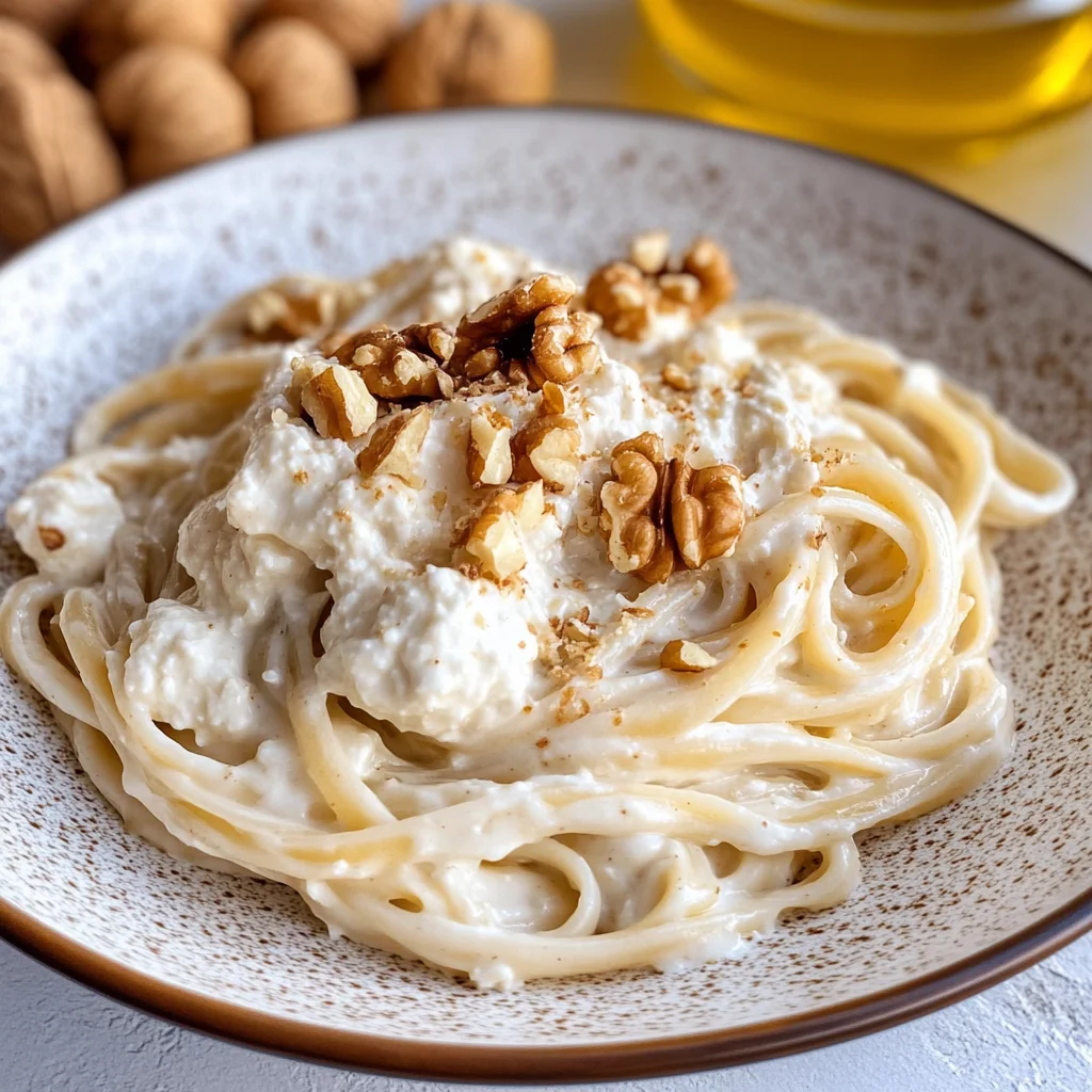 Pasta ricotta e noci