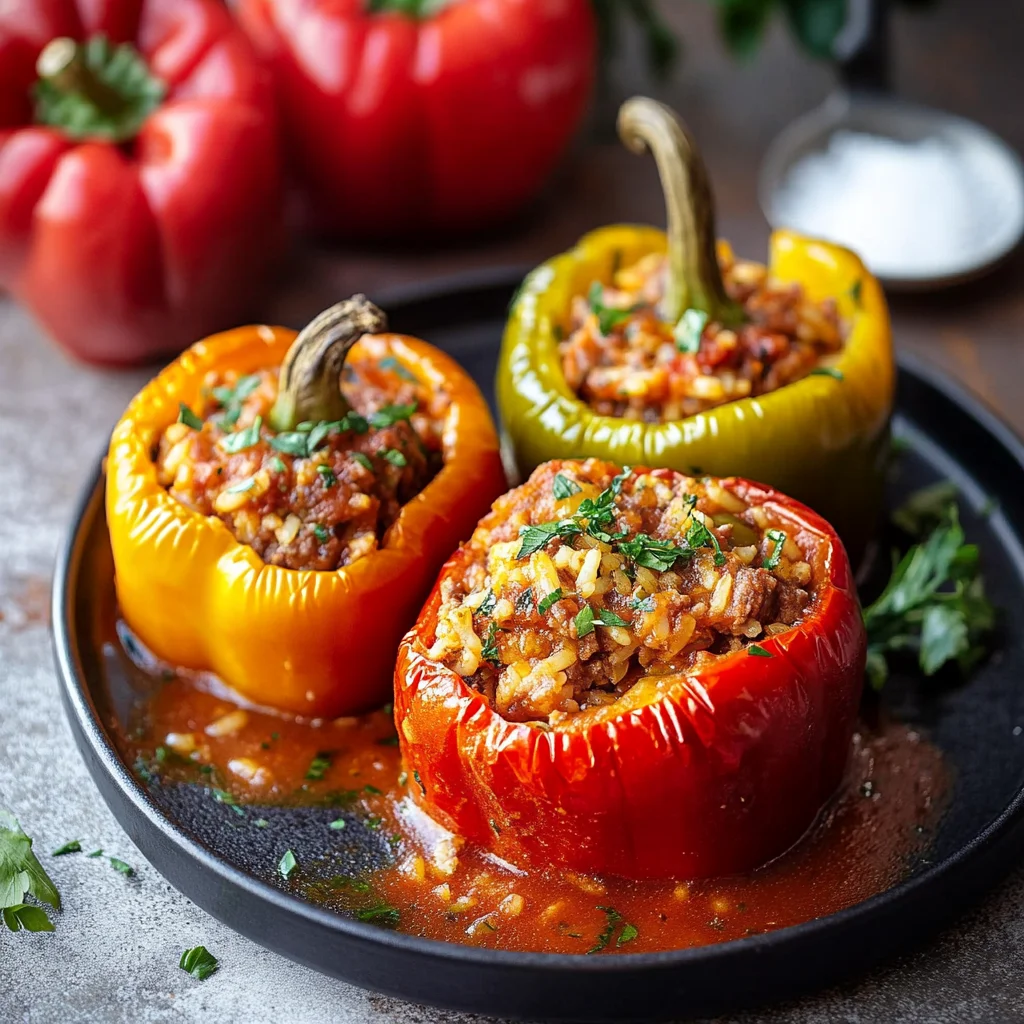 Peperoni ripieni in padella