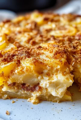 Sbriciolata di patate e salsiccia