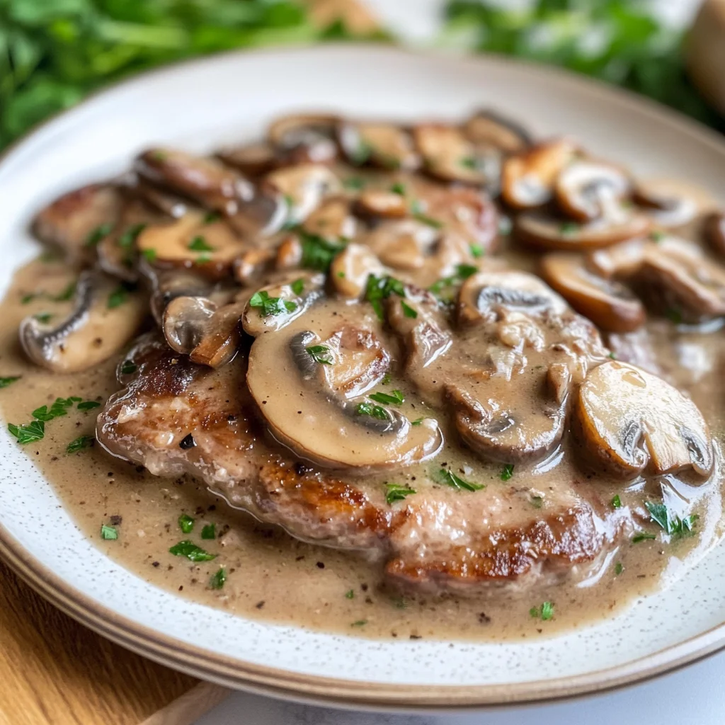 Scaloppine ai funghi