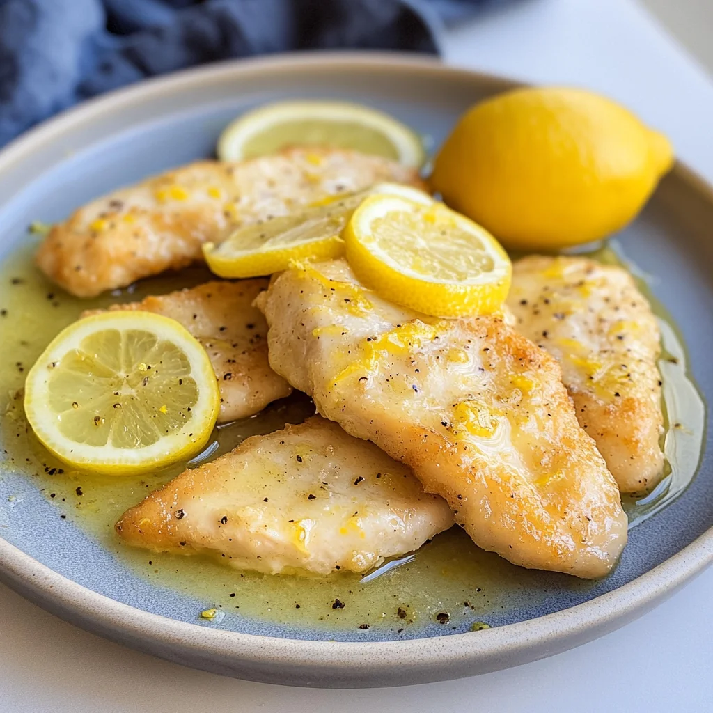 Scaloppine al limone