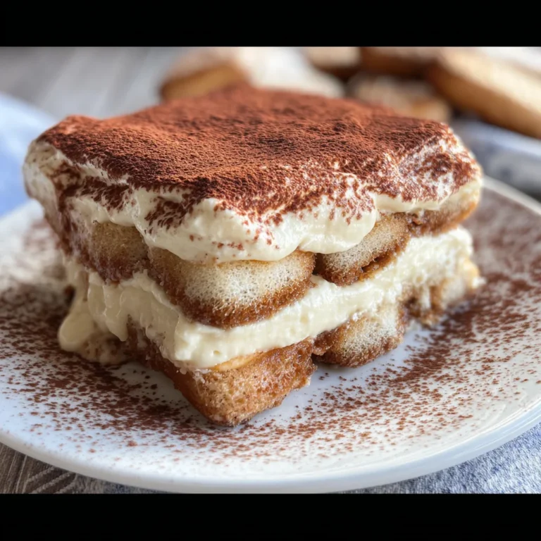Tiramisù con uova pastorizzate
