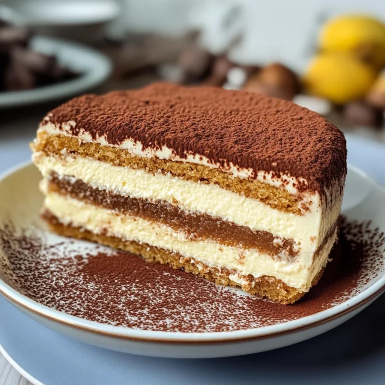 Torta di pandoro al Tiramisù