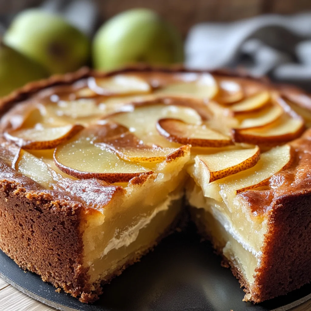 Torta di pere invisibili