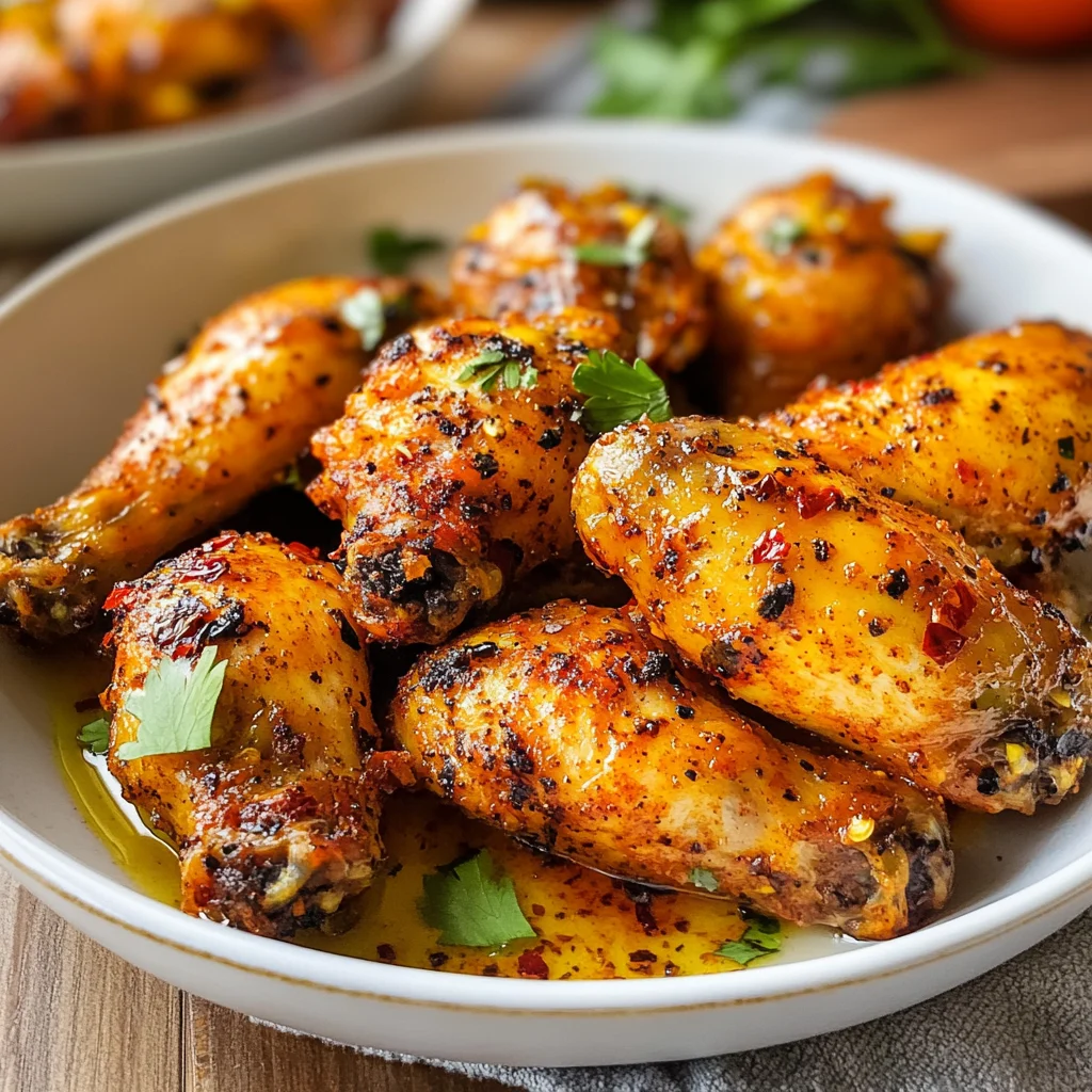 Ali di pollo piccanti