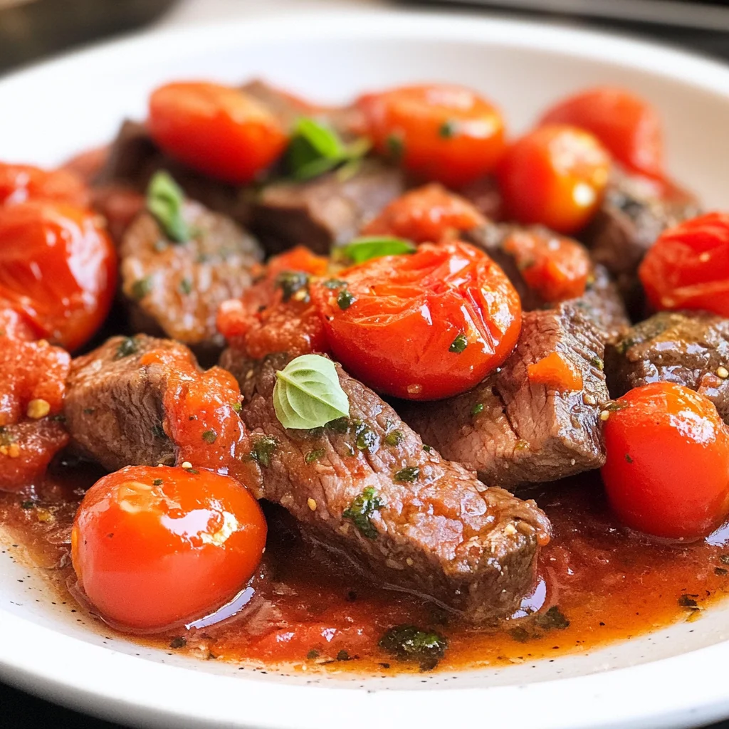 Carne alla pizzaiola