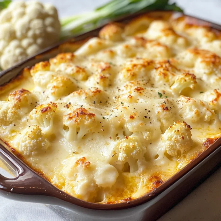 Cavolfiore gratinato