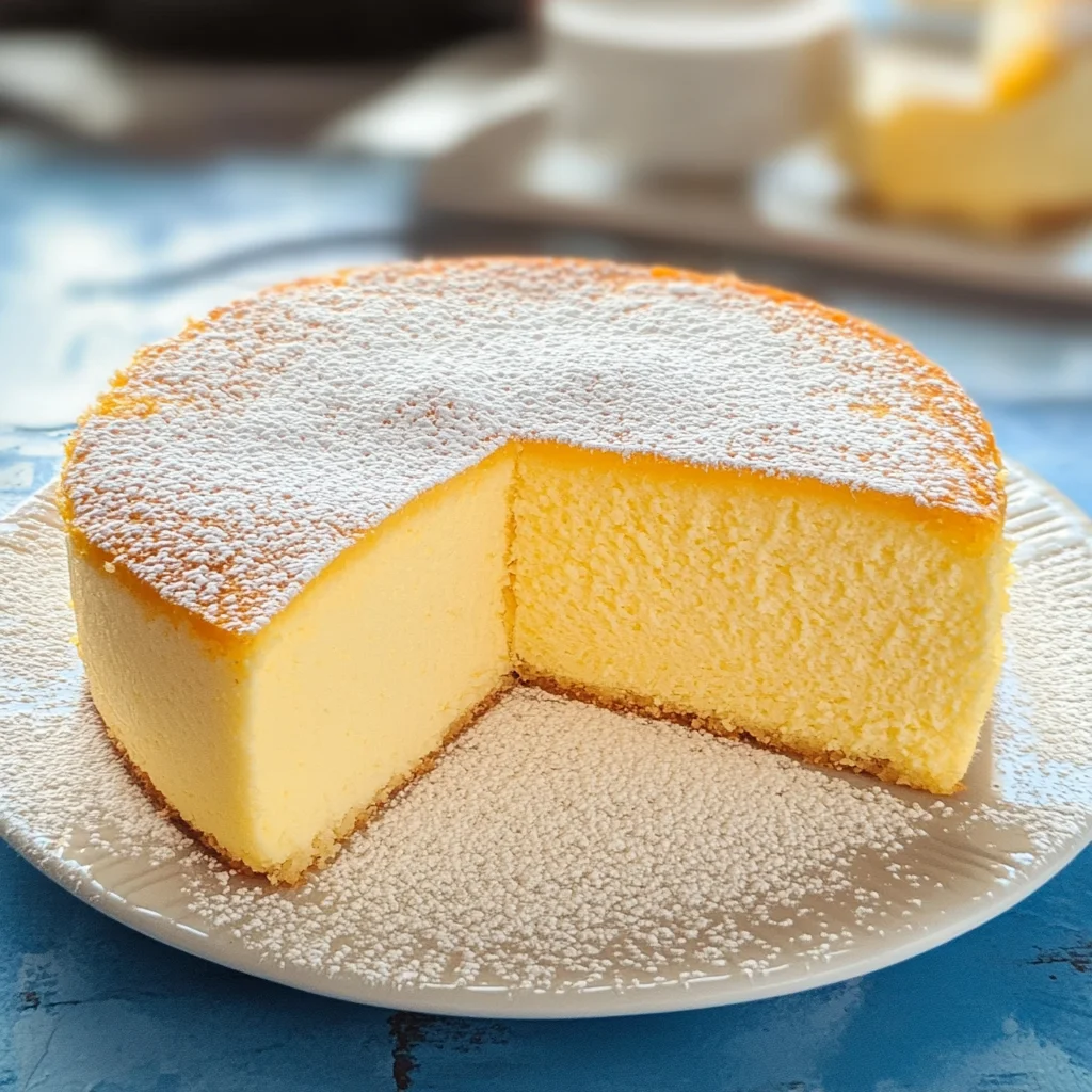 Cheesecake giapponese