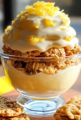 Crema limone e biscotti avena