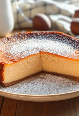 Flan di castagne