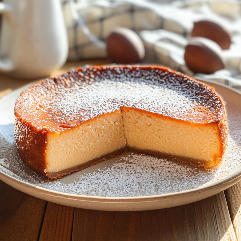 Flan di castagne